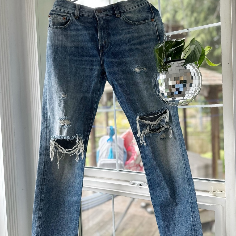 Levi's Distressed Jeans